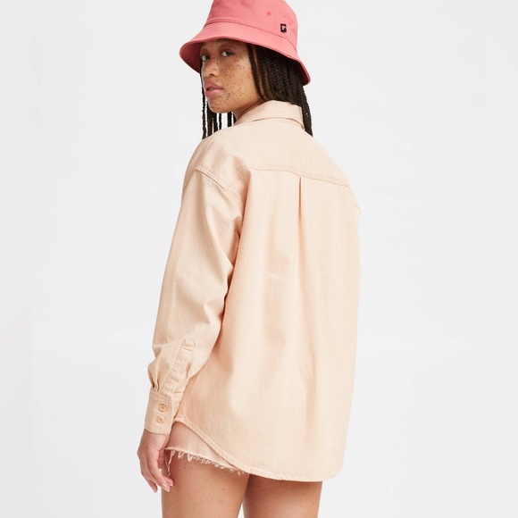 LEVI'S
L Sht Jadon Denim Shirt in baby pink - Picture 2 of 6